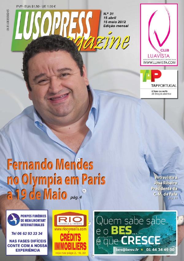 Capa da edição Nº31