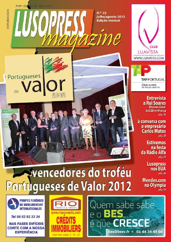 Capa da edição Nº33