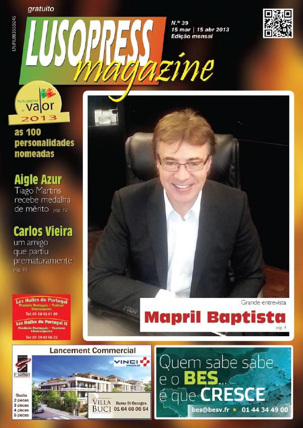 Capa da edição Nº39