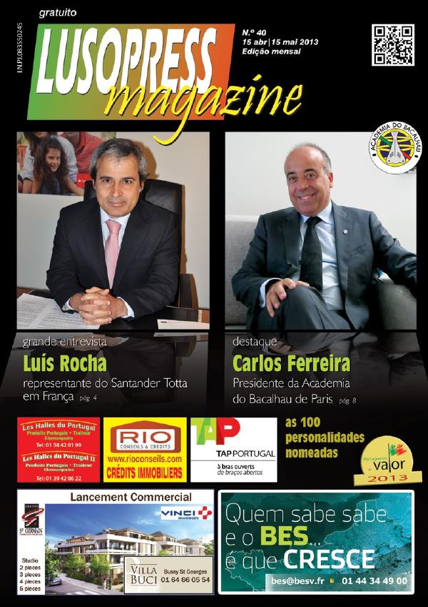 Capa da edição Nº40