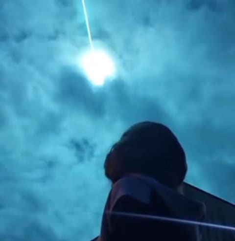Viral: jovem portuguesa grava meteorito em Oliveira de Azeméis