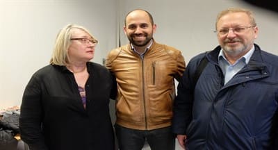 Reunião BE Europa com presença de Luíz Fazenda e Pedro Filipe Soares em Paris