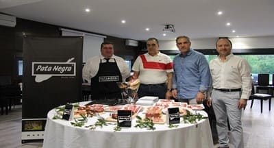 Degustação da marca Pata Negra em França, numa aposta de internacionalização