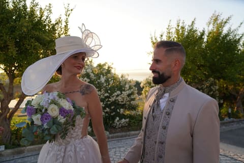 Casamento de sonho de Stéphanie e Emmanuel