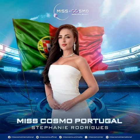 Stéphanie Rodrigues concorre a Miss Cosmo