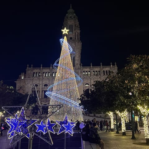 Natal no Porto cheio de luzes e atividades mágicas