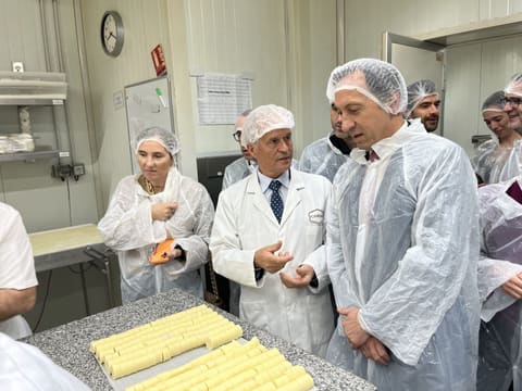 José Augusto Duarte homenageado na Pastelaria Canelas