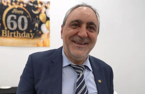 Armindo Gameiro de Abreu celebra 60 anos