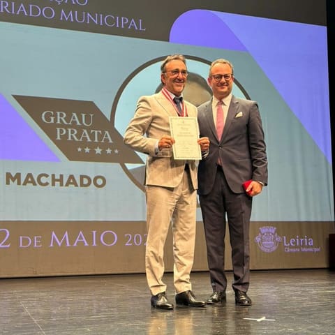Artur Machado distinguido em Leiria no Dia do Município