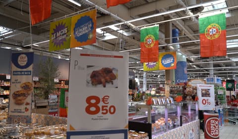 Sabores portugueses invadem os Carrefour franceses