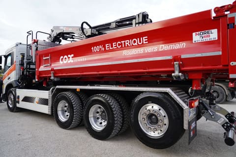 SILTRA lança o primeiro camião elétrico de aluguer em França