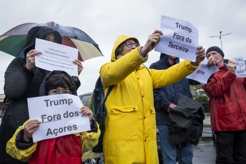 Conflito no Médio Oriente: Protesto nos Açores contra uso militar da Base das Lajes