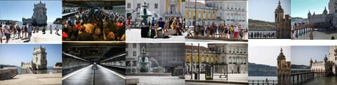 Covid-19 provoca cidades fantasma: o antes e depois (agora) da capital Lisboa