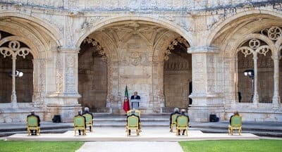 Mosteiro dos Jerónimos acolheu a cerimónia minimalista do Dia de Portugal