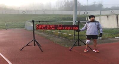 Vitor Rodrigues é o português com maior distância percorrida em pista durante 24 horas