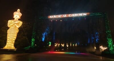 Magical Garden  ilumina o Jardim Botânico Tropical de Belém, em Lisboa
