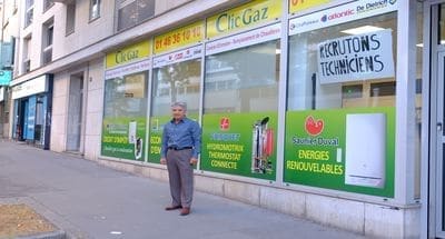 À distância de um clic...Gás