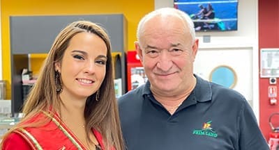 Miss Portuguesa França Élodie Lopes marcou presença na Primland de Romainville