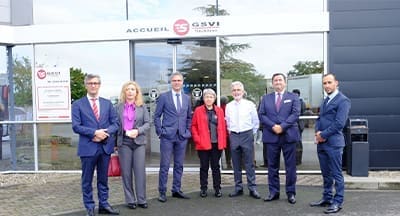 Empresa GSVI, do empresário Mário da Ponte, recebeu visita de Berta Nunes