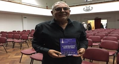 José Roussado apresentou o livro  - O confinamento visto de Paris - em Montelavar