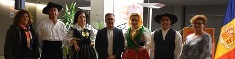 Grupo de Folclore Casa de Portugal dançou no Parlamento de Andorra no dia da cultura