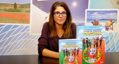 Sandra Canivet da Costa promove livro infantil “A extraordinária história de Portugal”