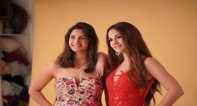 Miss Portuguesa França e Primeira Dama de Honor em sessão fotográfica para divulgação do concurso