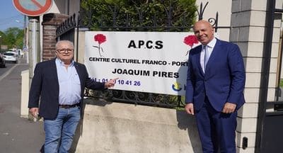 APCS de Pontault-Combault recebeu a visita do Secretário de Estado das Comunidades, Paulo Cafôfo