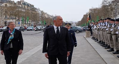 Presidente da República em França no Centenário da Batalha de La Lys