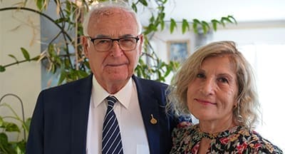 Nair Pinto e Joaquim Filipe, um exemplo de união e partilha