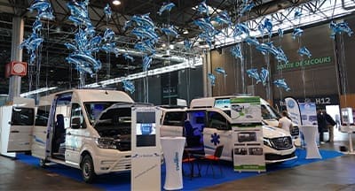 Les Dauphins destacou-se pela inovação tecnológica na Convenção Nacional de Ambulância e Mobilidade