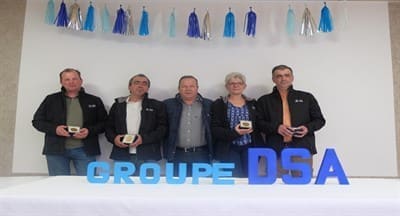Grupo Luso-Francês DSA entregou medalhas de honra a quarto funcionários