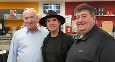 Zé Amaro passou pela Primland de Romainville e apreciou os produtos portugueses