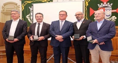 Comitiva dos Portugueses de Valor recebida no Município da Figueira da Foz