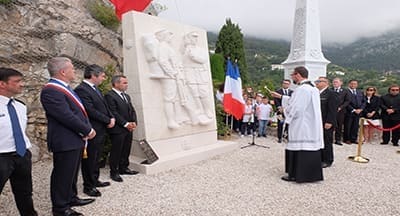 Memorial aos Soldados Portugueses da I Guerra Mundial em Beausoleil