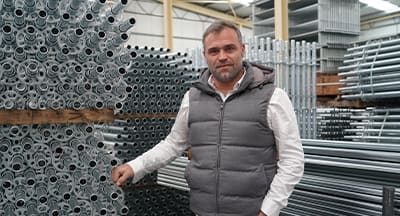 Em Castro Daire, a EF Factory, de Franck Novais, é uma referência na produção de andaimes