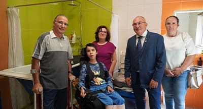 Academia do Bacalhau de Paris assumiu o custo de obras de adaptação da moradia do Pedrito, em Abiul