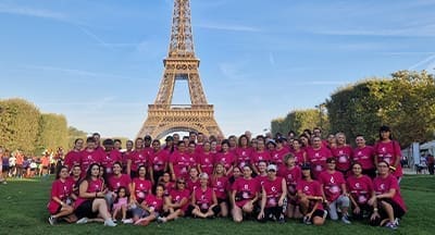 Banque BCP participou em força, e pela 11ª vez, na corrida La Parisienne, na luta contra o cancro