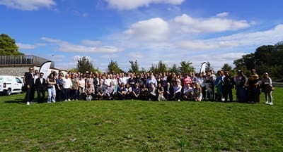 Empresa Saines Nettoyage festejou com os colaboradores os 40 anos de existência
