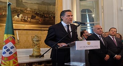 Celebração do Dia de Portugal na Embaixada de Portugal em França