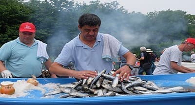 Animação e sardinha assada no Dia de Portugal em Champigny
