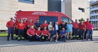 Emigrante português fez donativo a Bombeiros de Ponte de Lima