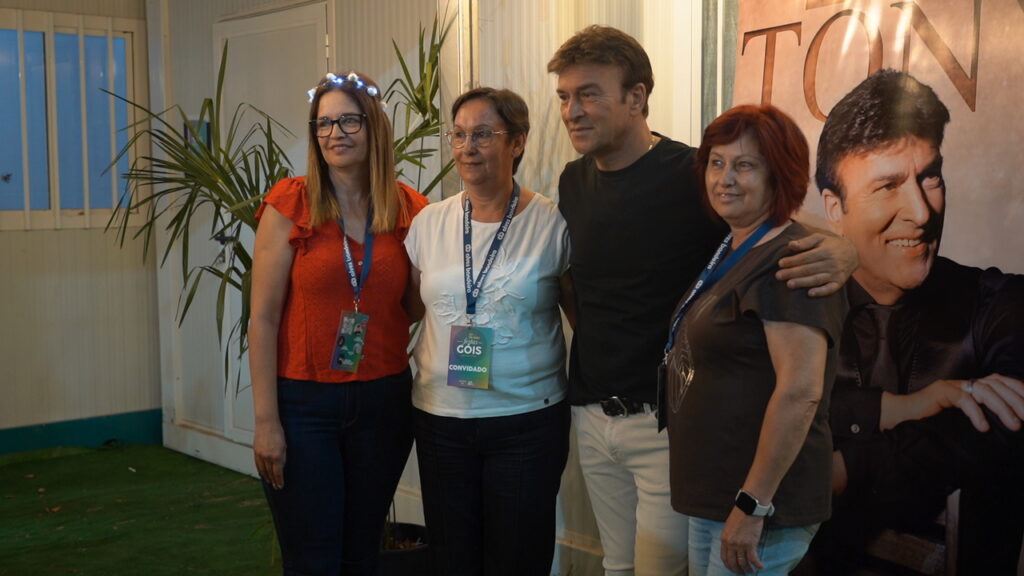 Tony Carreira deu concerto solidário em Góis para ajudar Associação Sara Carreira